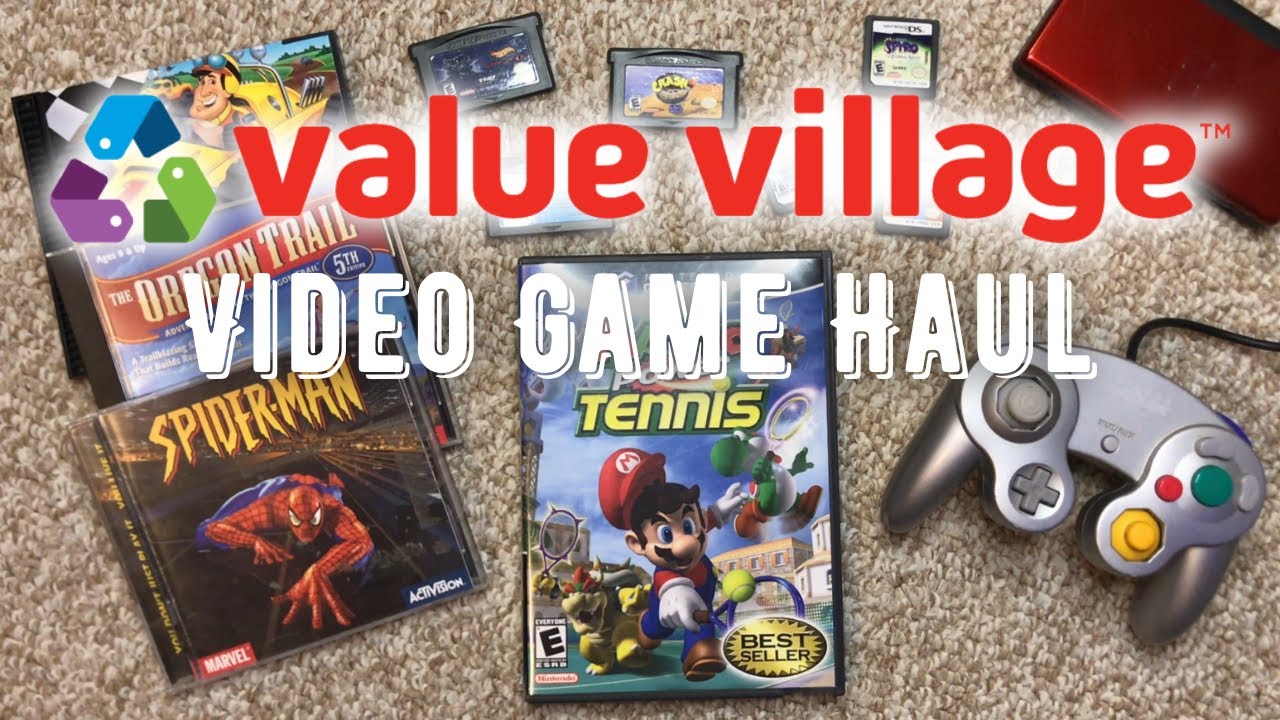 Video Game Haul from Value Village!