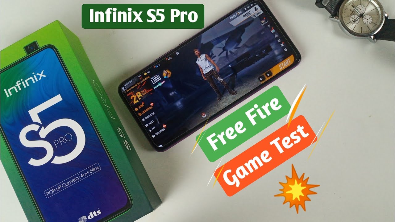 Infinix S5 Pro Free Fire Game Test ||Hindi||