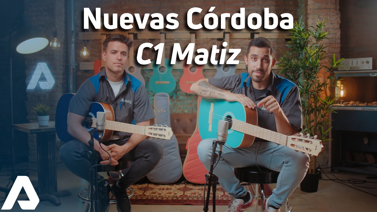 ¿Las guitarras españolas más originales? Nuevas Córdoba C1 Matiz | Alfasoni