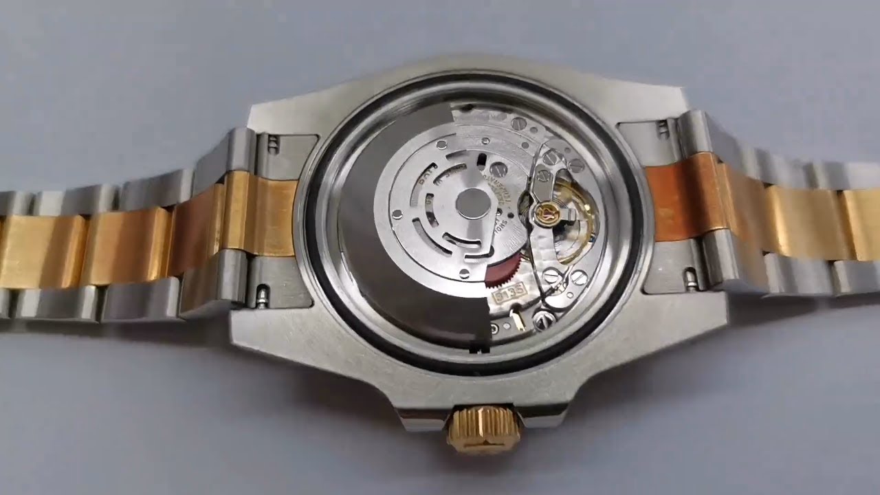 Rolex Submariner Mechanical Watch Cal.3135 Movement Oiling & Maintenance Calibration Service