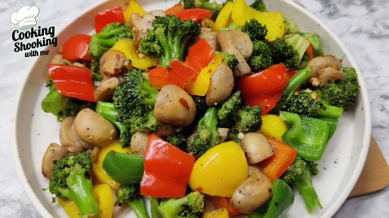 Broccoli Mushroom Recipe | Stirr Fry Broccoli & Mushroom  | Broccoli Stir Fry  | Broccoli Recipe