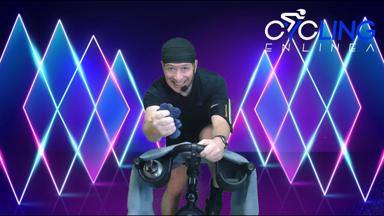 QUEMA CALORÍAS EXTRAS 🔥 con 🚴TU BICI!⚡🎧🎶  CLASE 717 de 49 minutos, disfruta la ruta y BAJA de peso!🏅
