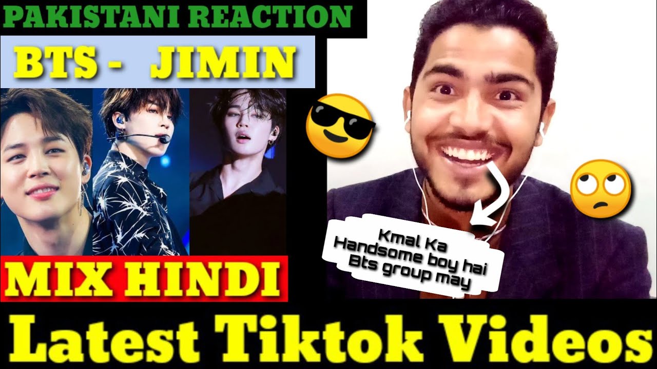 Pakistani Reaction On |BTS Jimin| Latest Mix Hindi Tiktok Videos Bts Army |Kpop Group| 🔥