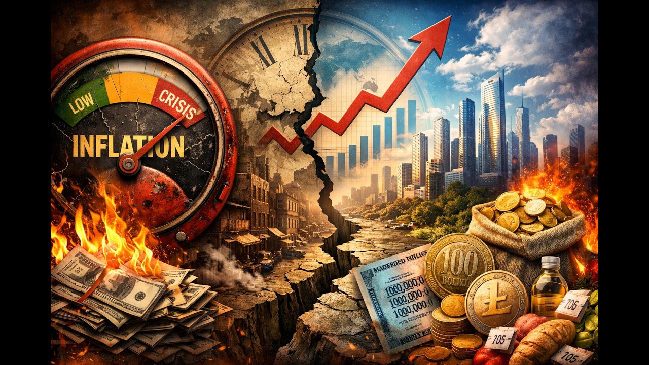 Глобальный инфляционный шок: 10 стран с самыми высокими темпами инфляции (1980&ndash;2030) #us #usa #mr...
