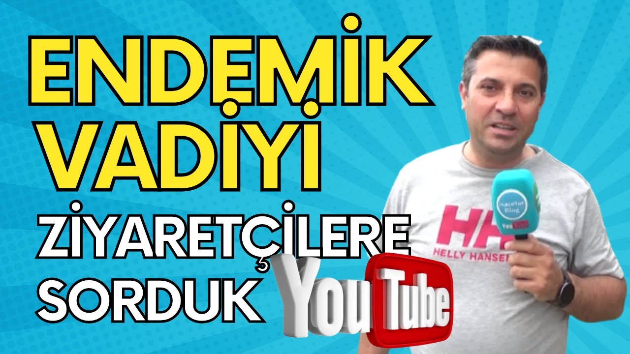 🟢Ziyaret&ccedil;ilere Endemik Vadiyi Sorduk 3️⃣ 🔔Endemik Vadi 🟢Baybora Tuğrul ✅Ankara'da Gezilecek Yerler