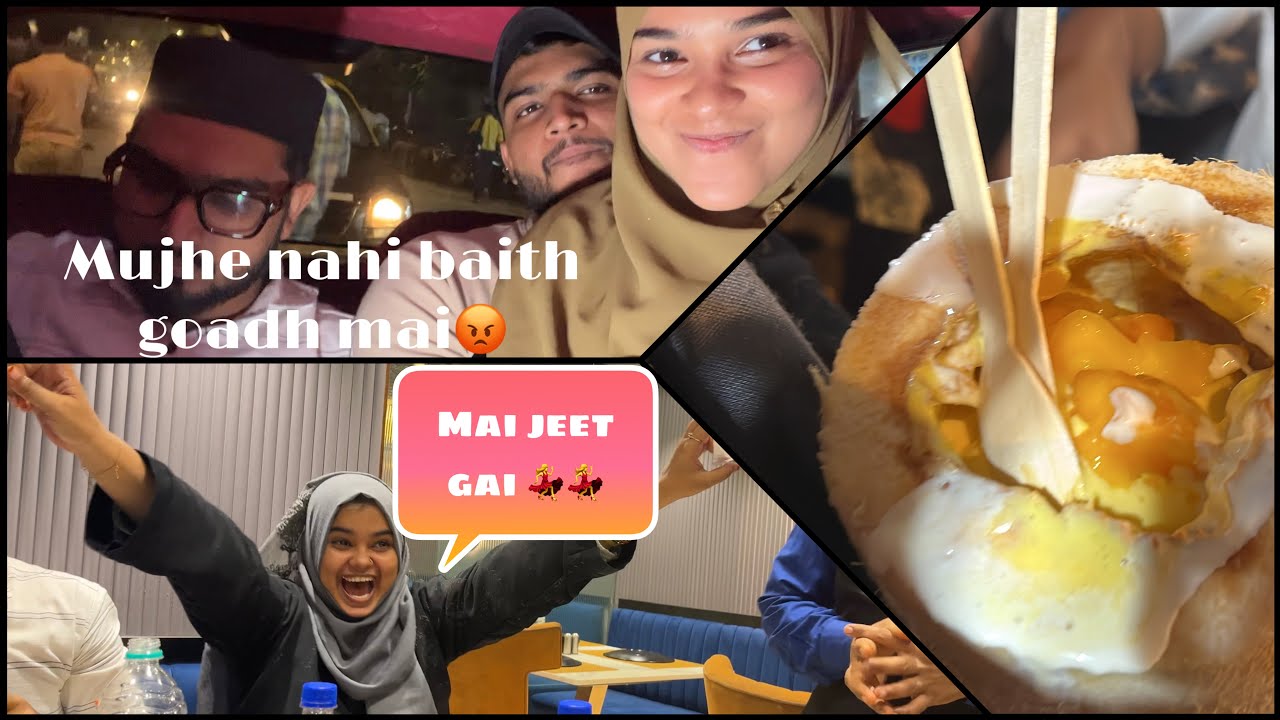 Sana ko baithna pada Irfan ki goadh mai😡|Didi bill dene se bach gae😭😭|Irfan and Sana Vlog❤️