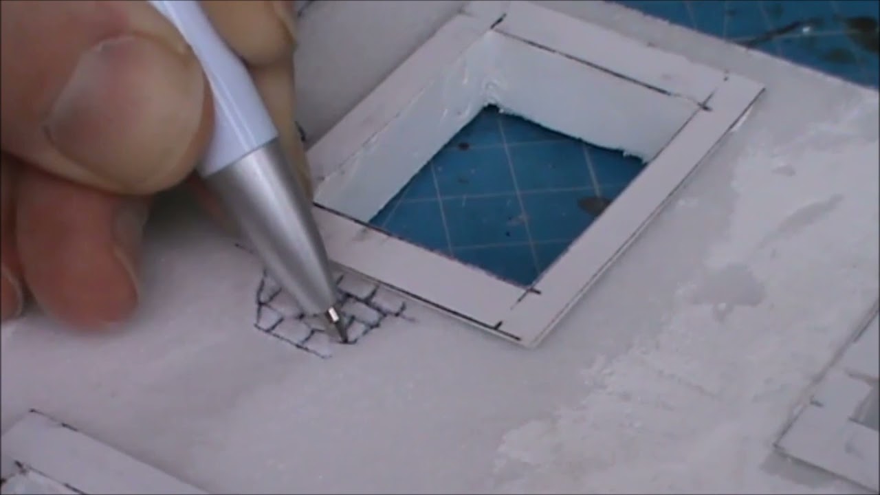 Réaliser une maison endommagée par les combats 1:35. partie 1