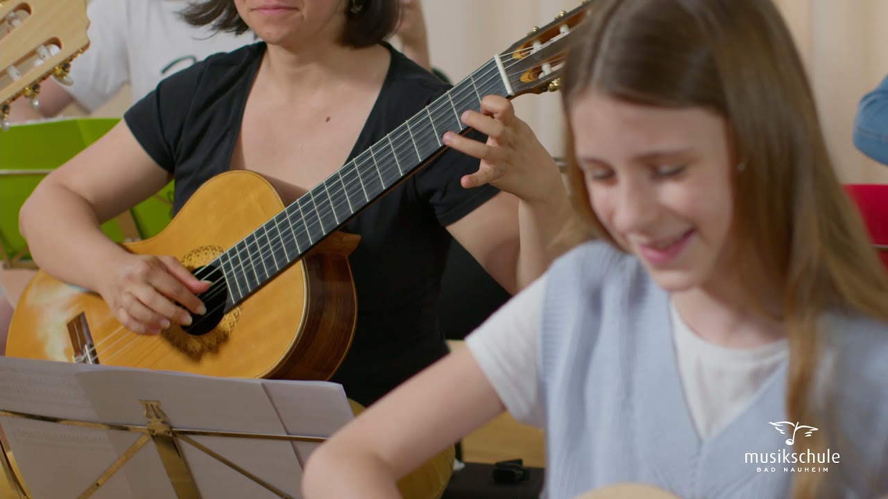 Gitarre I Unterricht an der Musikschule Bad Nauheim