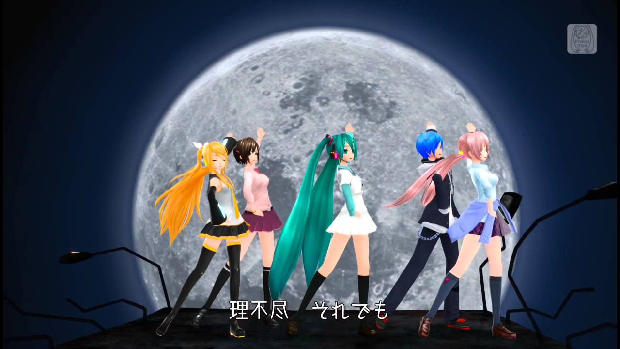 【ミク/ルカ/リン/MEIKO/KAITO】 Moon Revenge 【セーラームーンR】