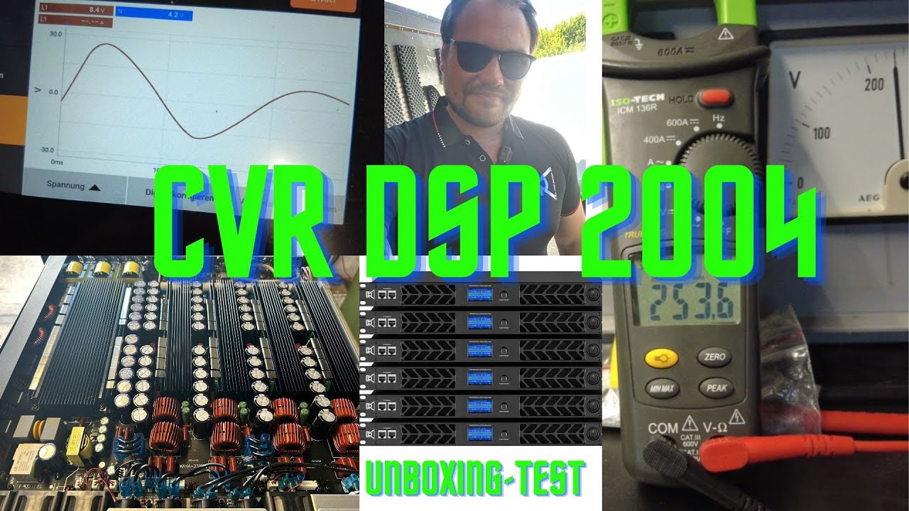 CVR DSP 2004 Review | Wie gut arbeiten Peak & RMS-Limiter? 16000Watt?!