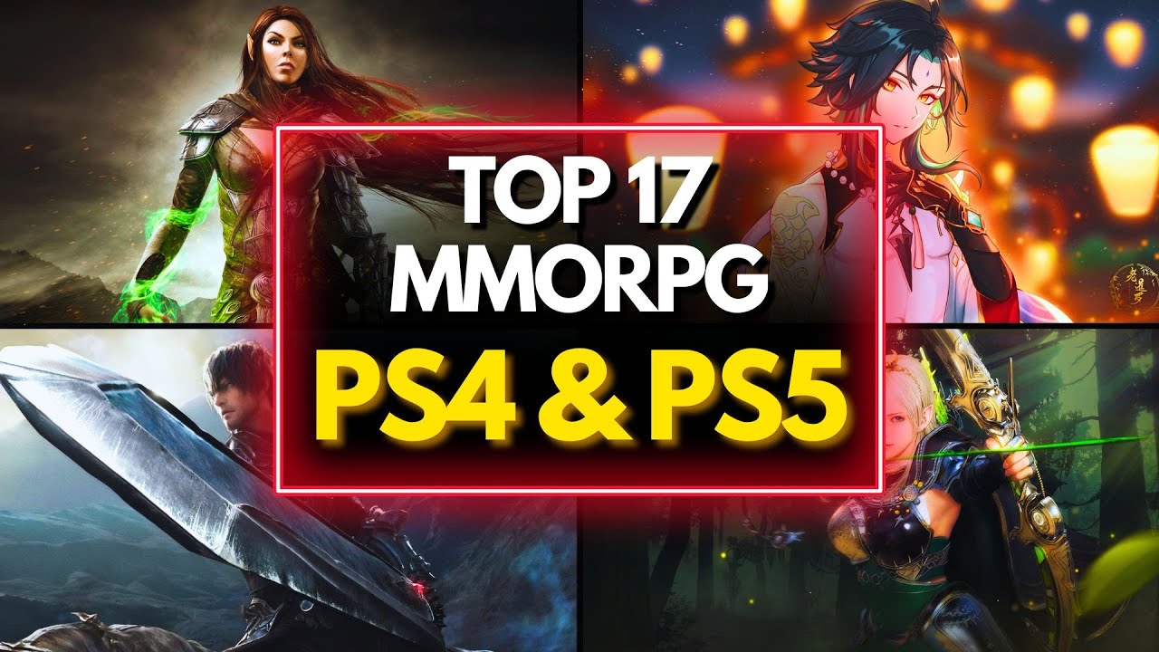 17 najlepszych gier MMORPG na PS4 i PS5!