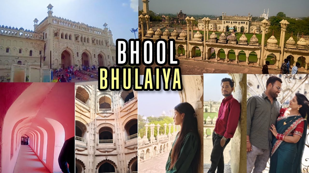 VLOG138⭐️ bhool bhulaiya💗(Imaambada)👻 Lucknow up #new #famous #vlog #tranding #viral #travel #like 