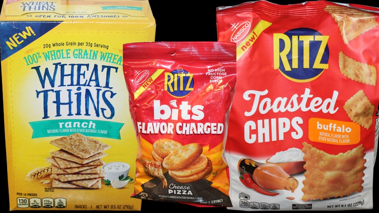 Ranch Wheat Thins, Cheese Pizza Ritz Bits & Buffalo Ritz Toasted Chips Review
