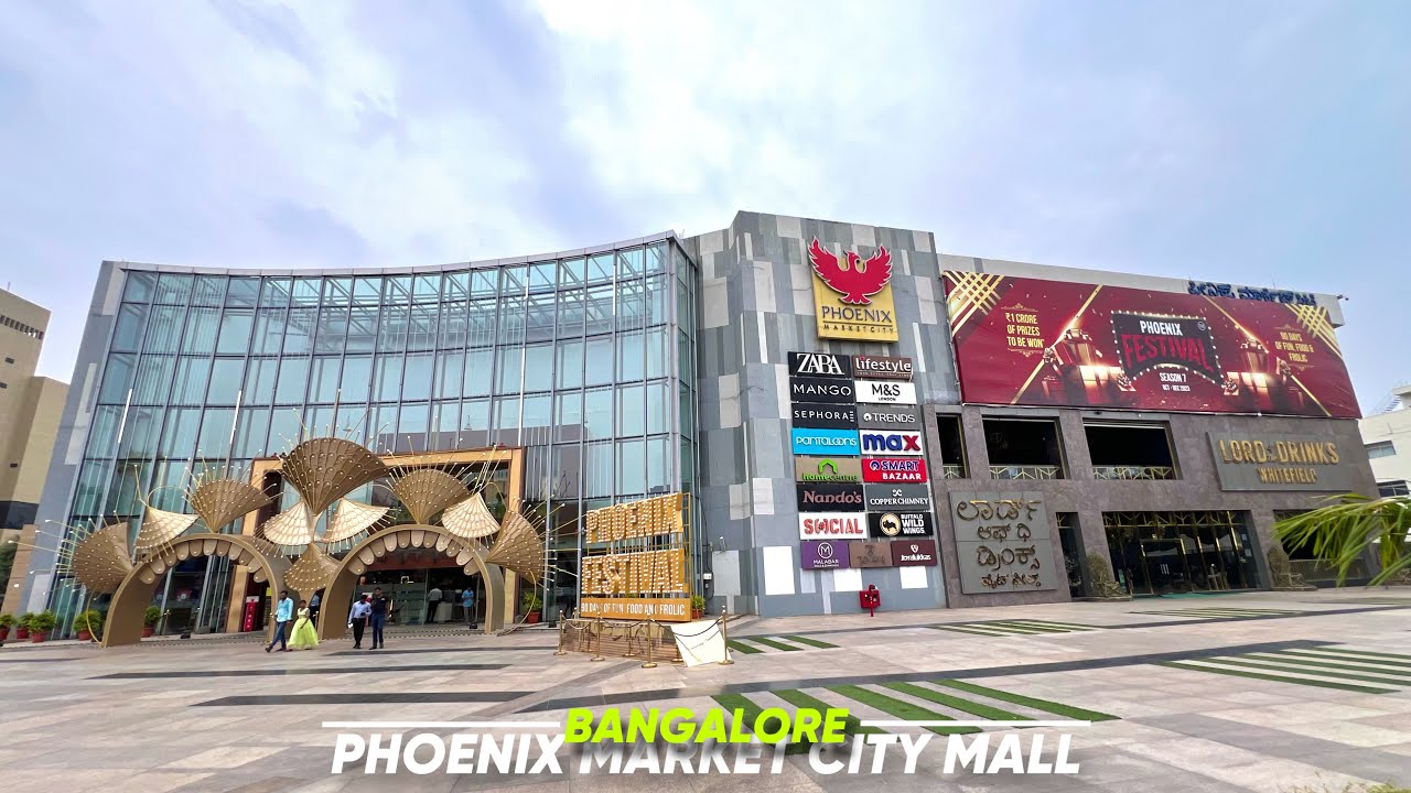 Phoenix Market City Mall Bengaluru Tour in 4K | Bangalore’s Largest Mall