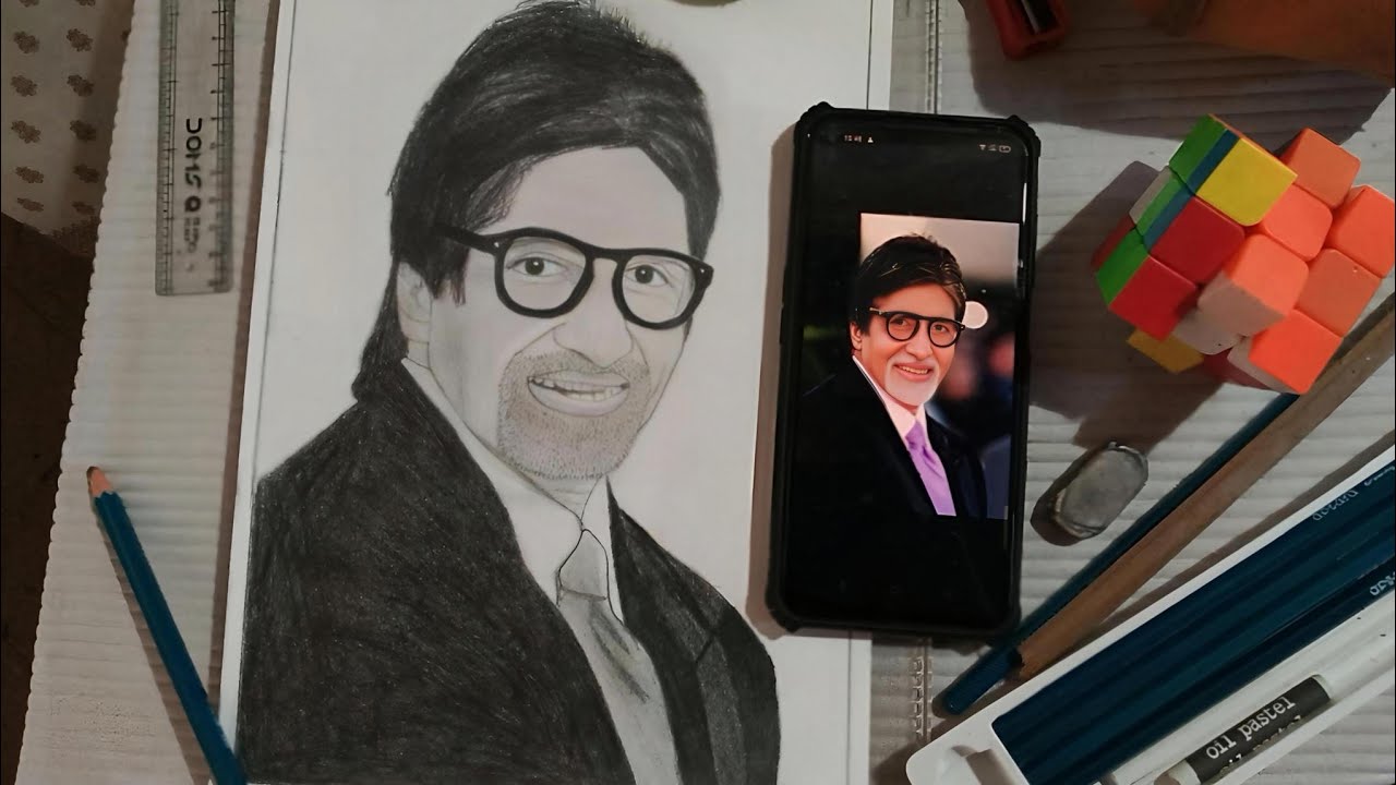 Amitabh Bachchan ji ka sketch 