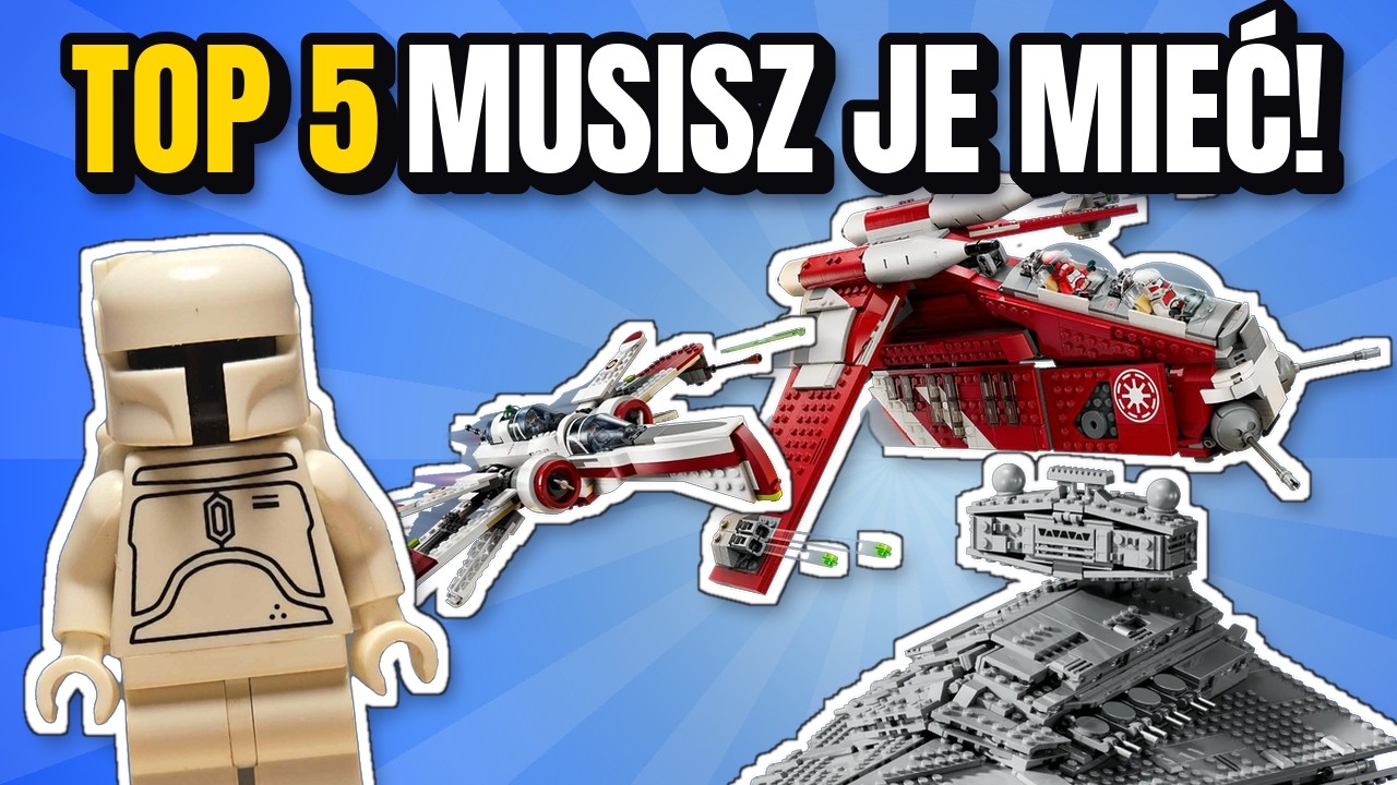 TOP 5 zestawów LEGO Star Wars, które warto kupić w 2025 – MUSISZ je mieć! 🚀