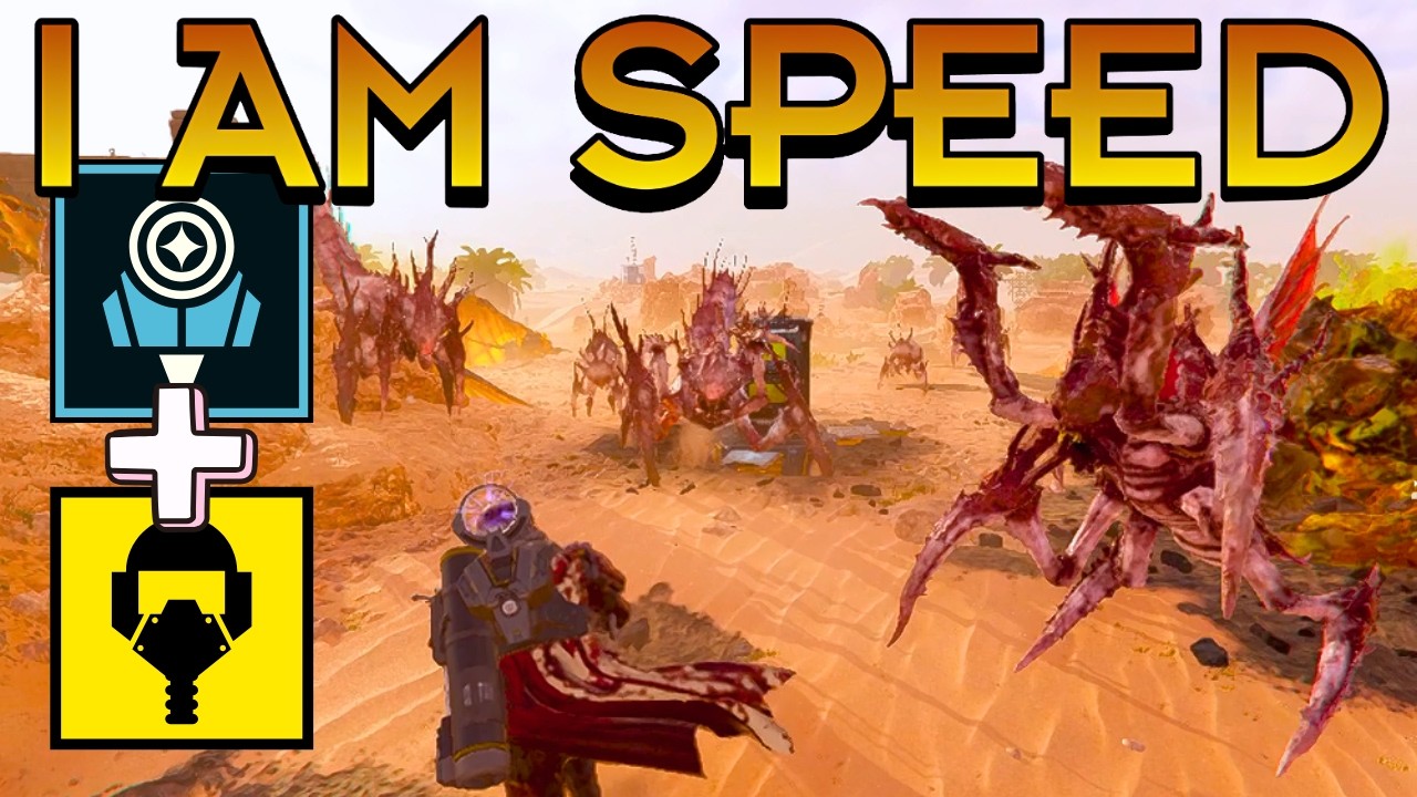 Helldivers 2 - oxygenator armor passive with warp pack is MOVEMENT HEAVEN