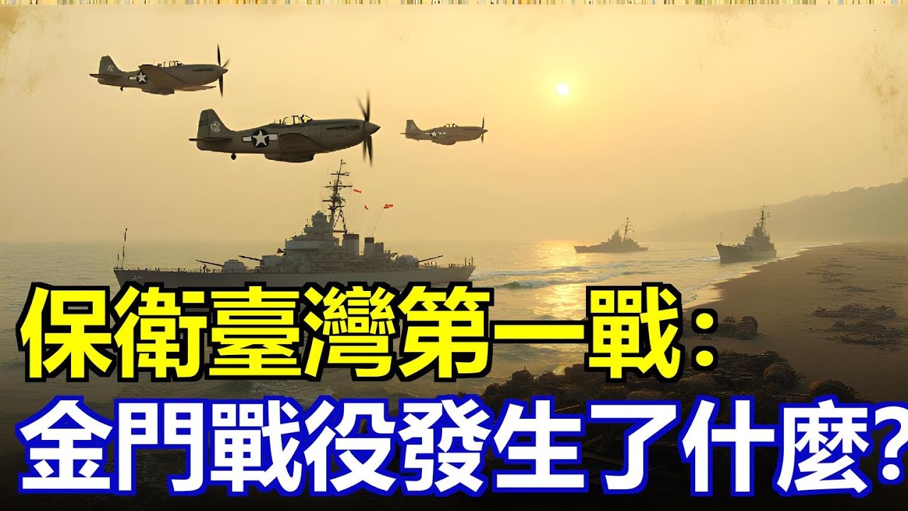 金門戰役為何因一輛拋錨坦克徹底改寫兩岸命運？9000人凌晨登島，一發坦克啞炮引爆驚天逆轉！這場被遺忘的“斷崖式潰敗”如何讓蔣介石哭喊“臺灣安全了”？#金門戰役 #古寧頭大捷 #歷史轉折點 #兩岸關係