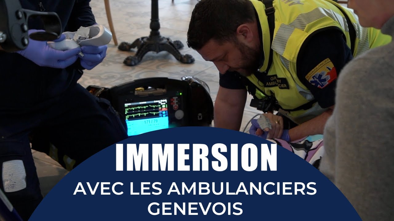 Immersion avec les ambulanciers genevois