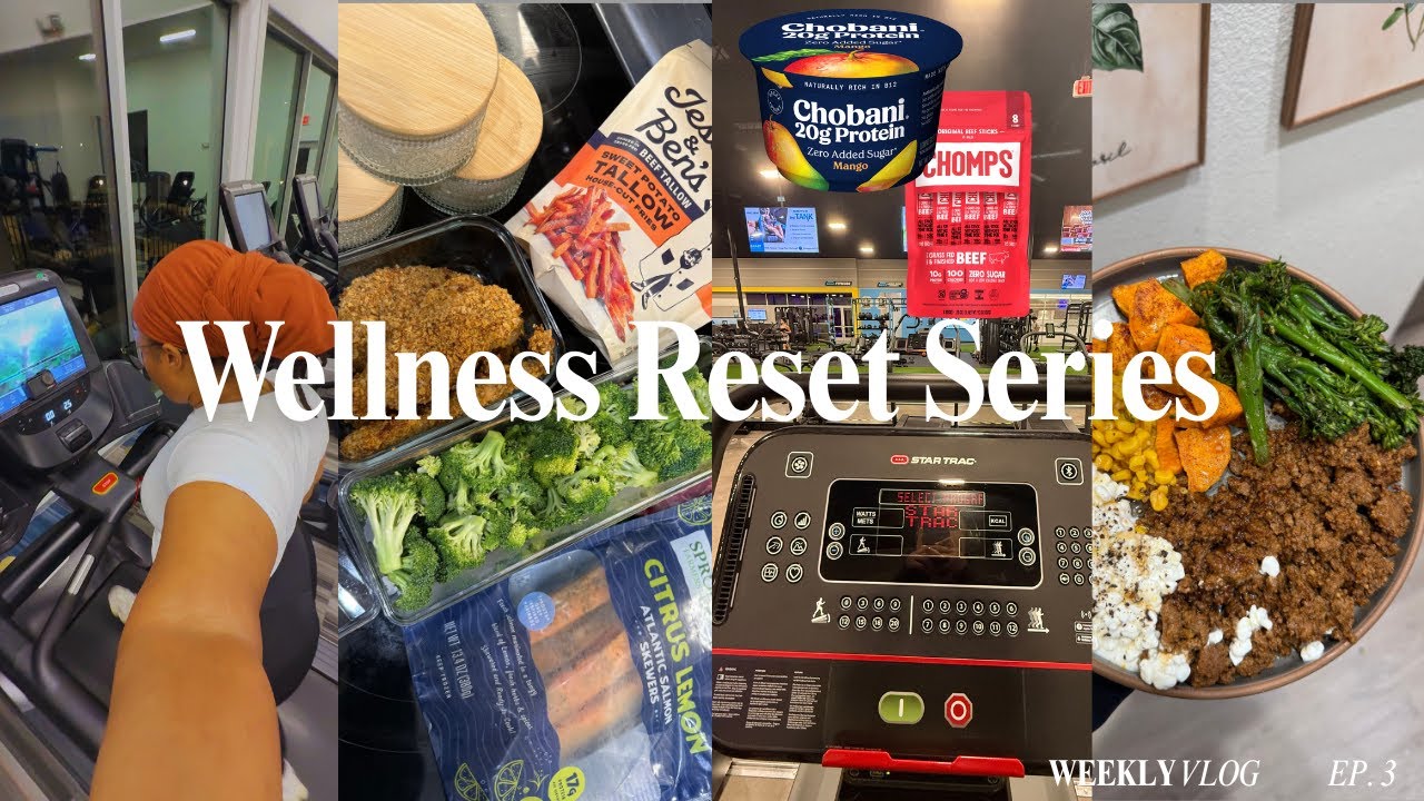 Wellness Reset Series 🤍 Lock in 90 days BEFORE 2026, grocery haul, meal prep, yapping! | Weekly Vlog