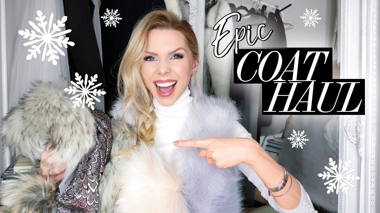 HAUL AND TRY ON | December 2017 | Winter Coats, River Island, Missguided