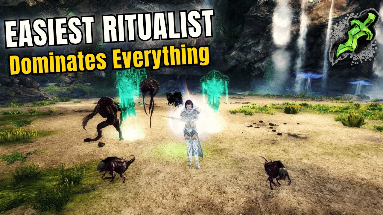 Guild Wars 2: Easy Ritualist Minion Build Dominates Open World