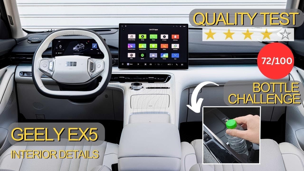 Geely EX5 218 PS (2025) | BYD's biggest rival - Nice quality, practical SUV!