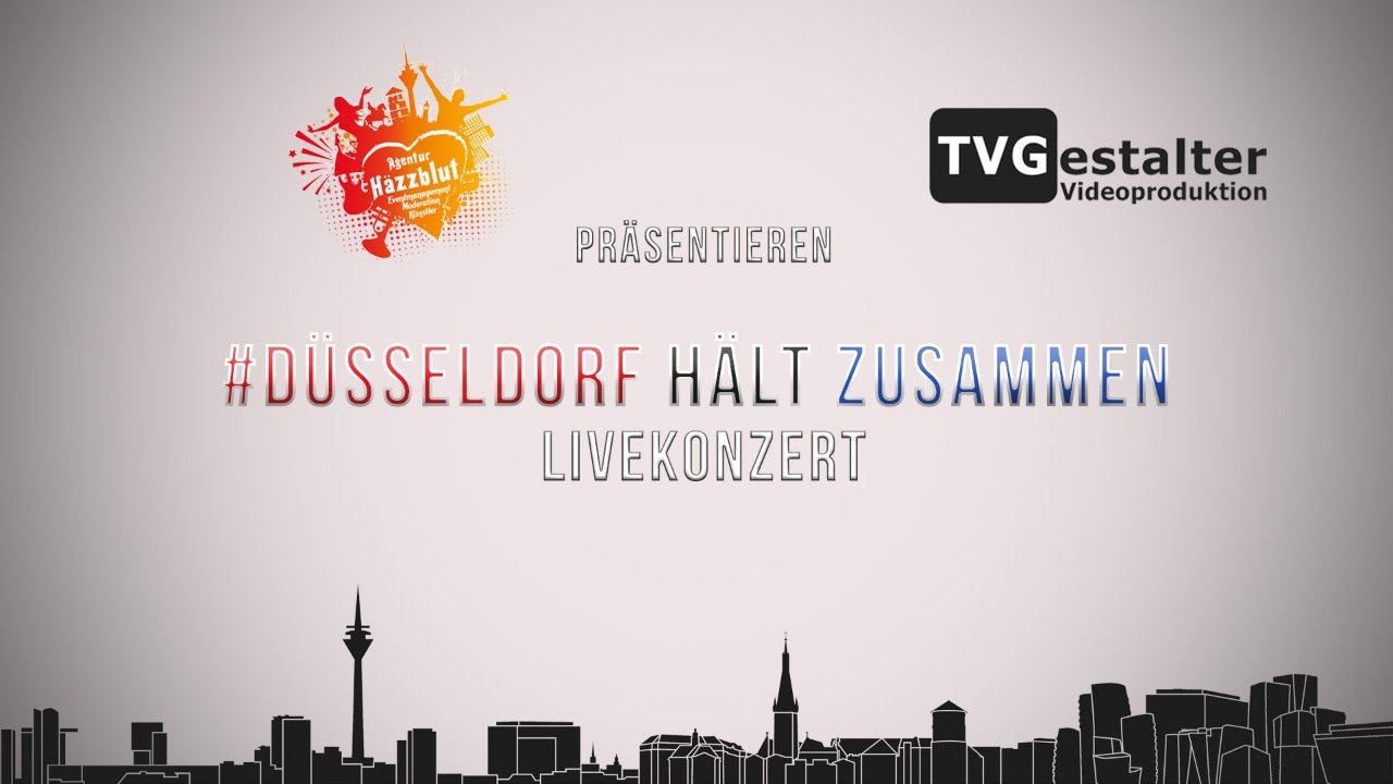 Live Hinterhofkonzert aus dem Quartier 8 in Flingern - Düsseldorf hält zusammen - TVGestalter.de