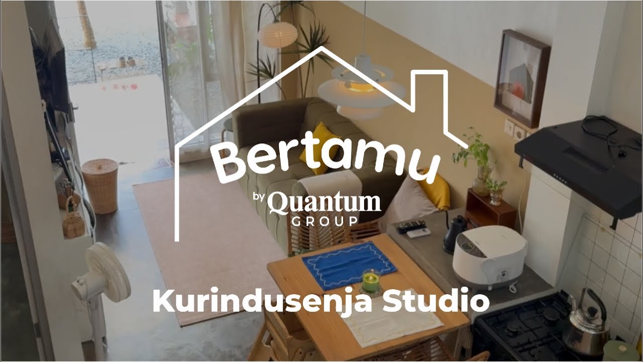 BERTAMU – Episode 2: Kurindusenja Studio | Rumah Cluster Minimalis 60m