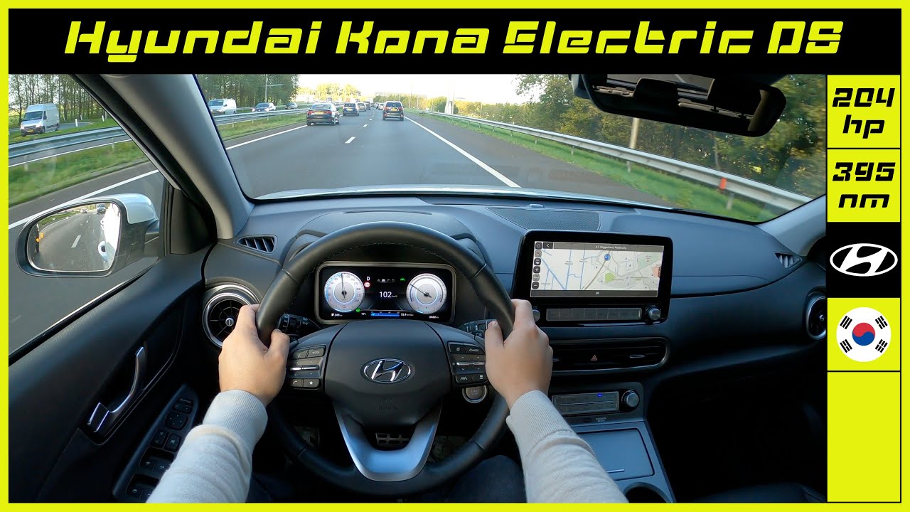 Hyundai | Kona Electric OS | 2021 | Onboard POV test drive
