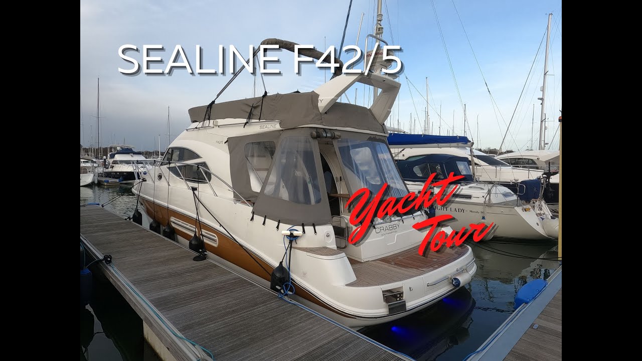 Sealine F42/5 Flybridge Motor Yacht Tour
