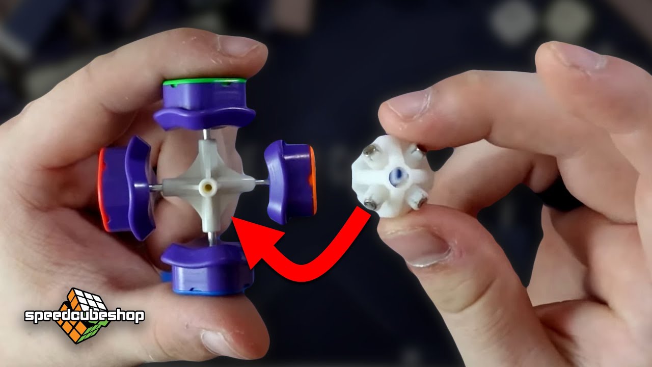 How to install core magnets for MoYu WeiLong WR M 2021 (MagLev & Lite)