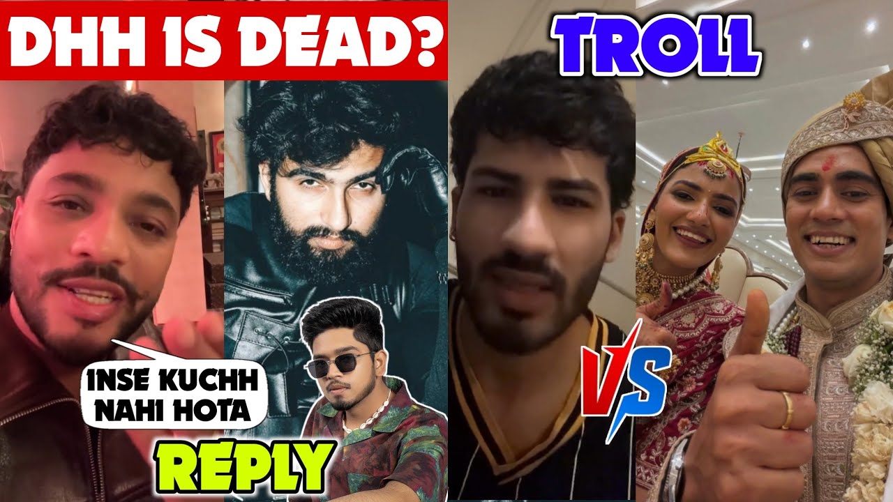 DHH IS DEAD ? - RAFTAAR, MC SQUARE, PARADOX & MANY MORE ARTIST REPLY❗| JANI AGAIN TROLL PANTHER WIFE