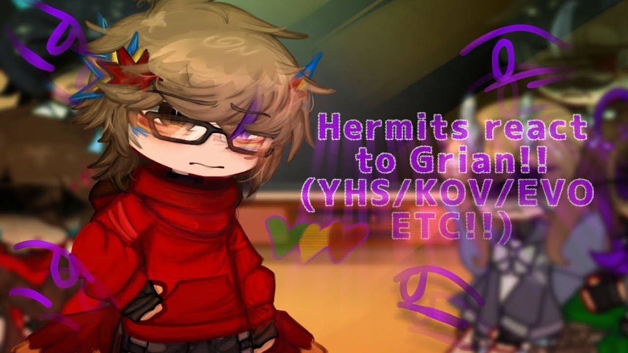 (Some)Hermits react to Grian!!//TW IN VIDEO//NO PART 2//#glimwood 