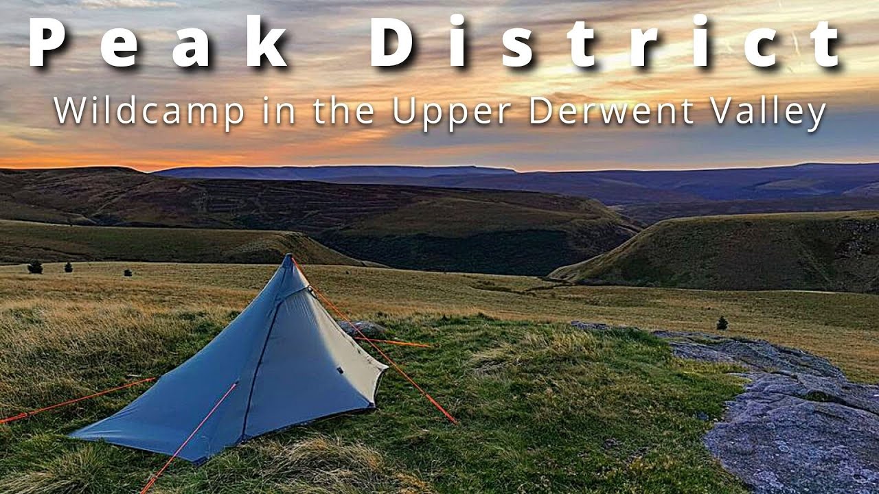 Peak District Wildcamp in the Upper Derwent Valley.