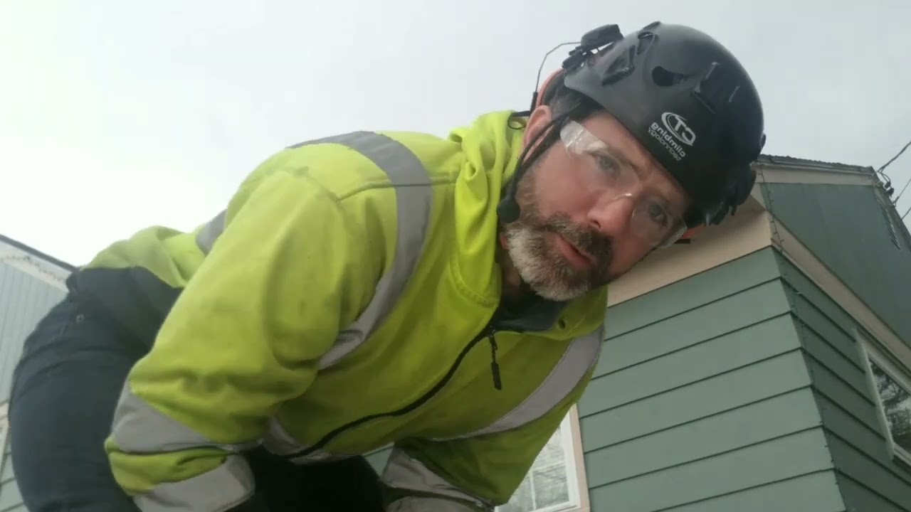 How to install a pull rope to remove dead trees