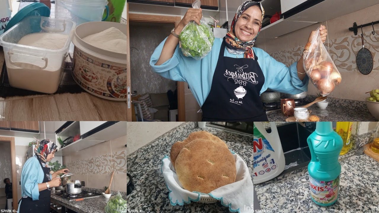خوات ليا الثلاجة ديالي 🌹وانا نمشي لسوق باش نتقدا💪 وشاركت معاكم نهار ديال التقدية 