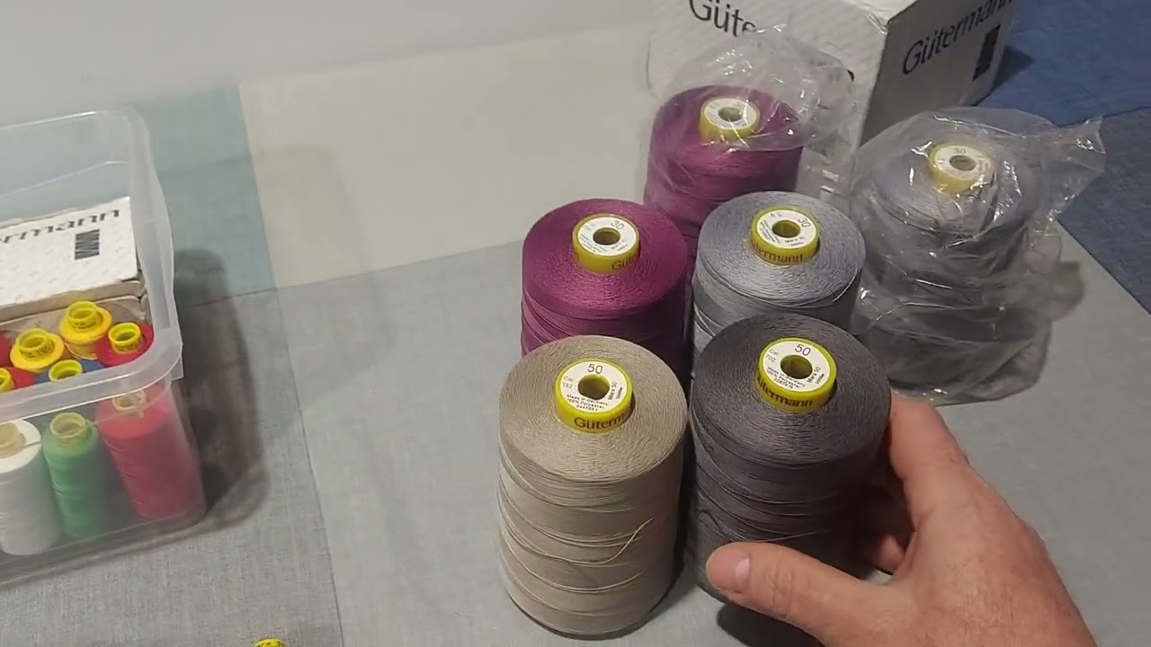 Нитки Gutermann.  Или где я покупаю хорошие нитки.