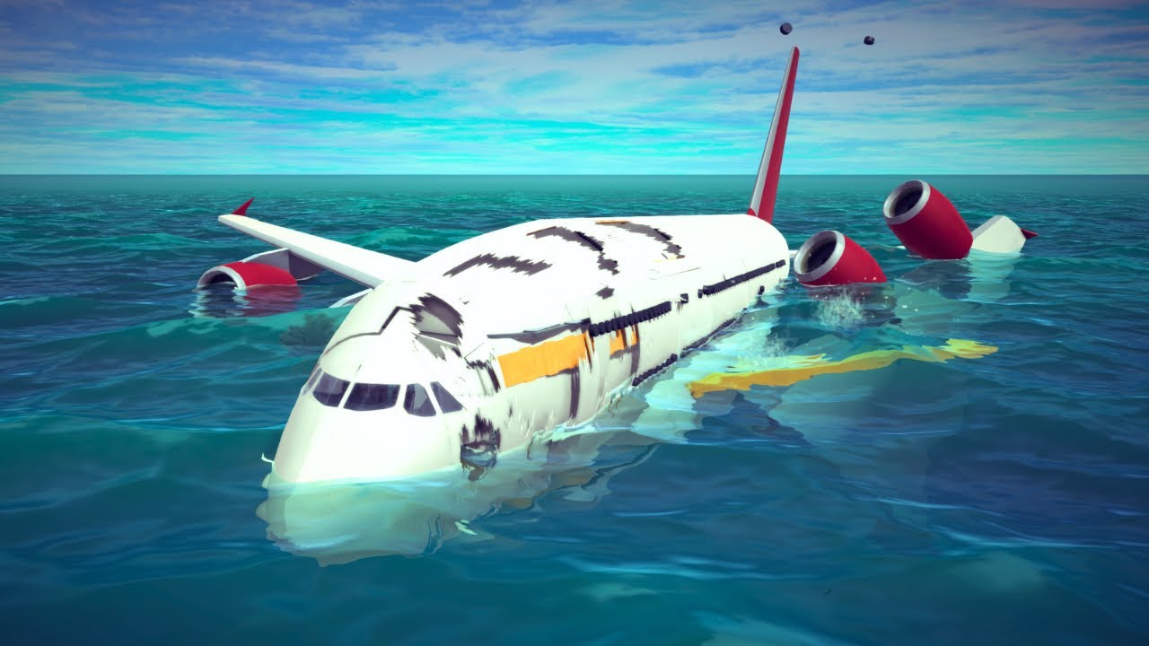 Realistic Fictional Airplane Crashes and Emergency Landings #19 | Besiege