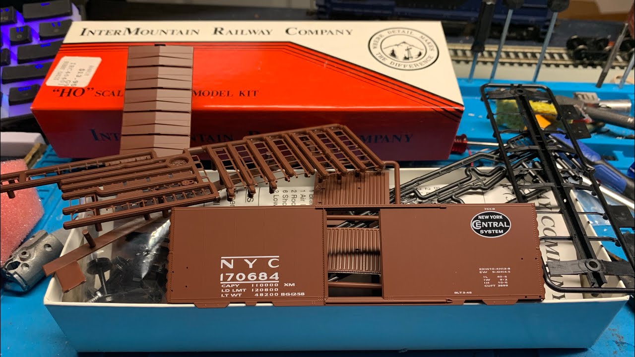 What&rsquo;s inside an Intermountain 40ft boxcar kit