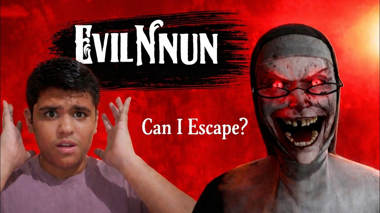 Can I escape from evil nun horror school 🏫#youtube#viral#gaming