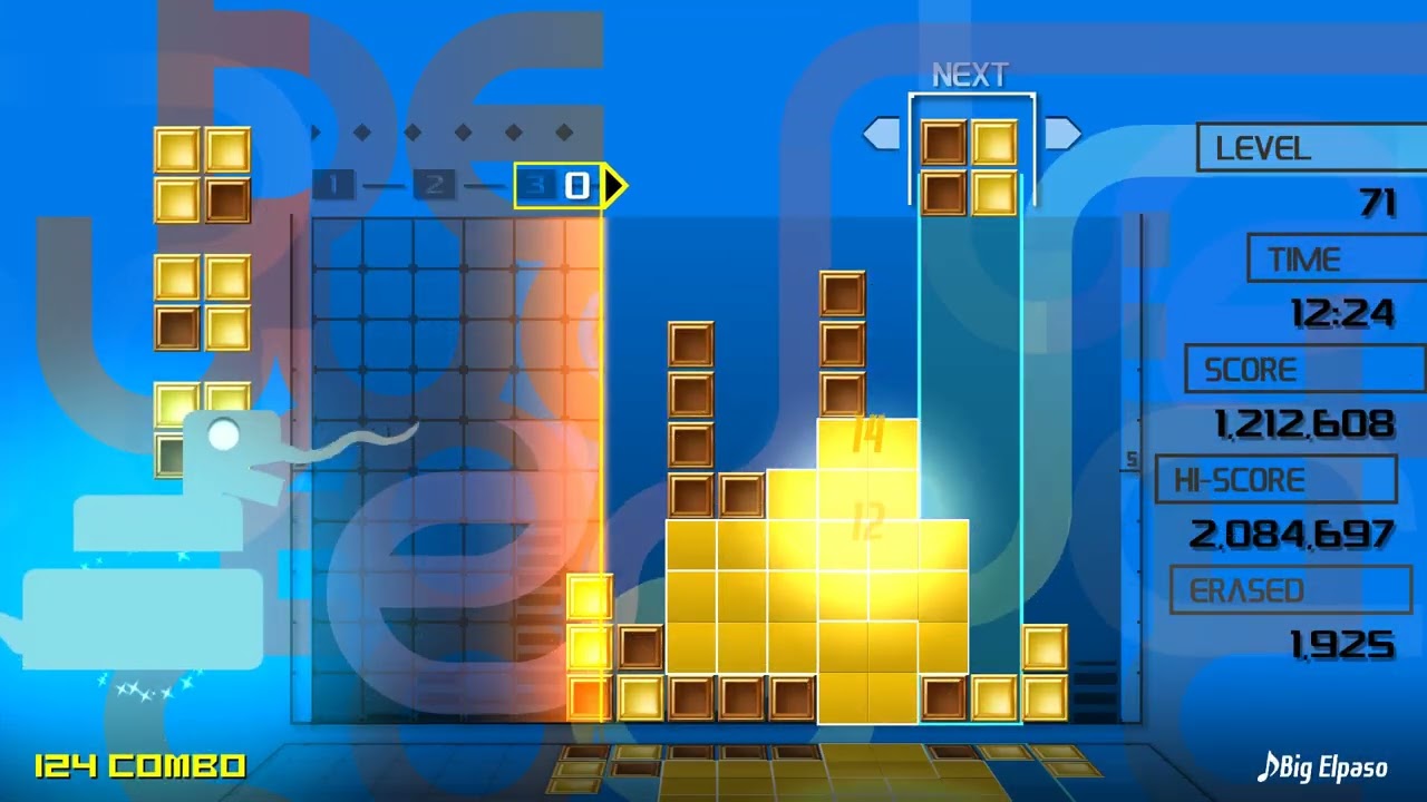 LUMINES REMASTERED Basic in 20:43 (PB)