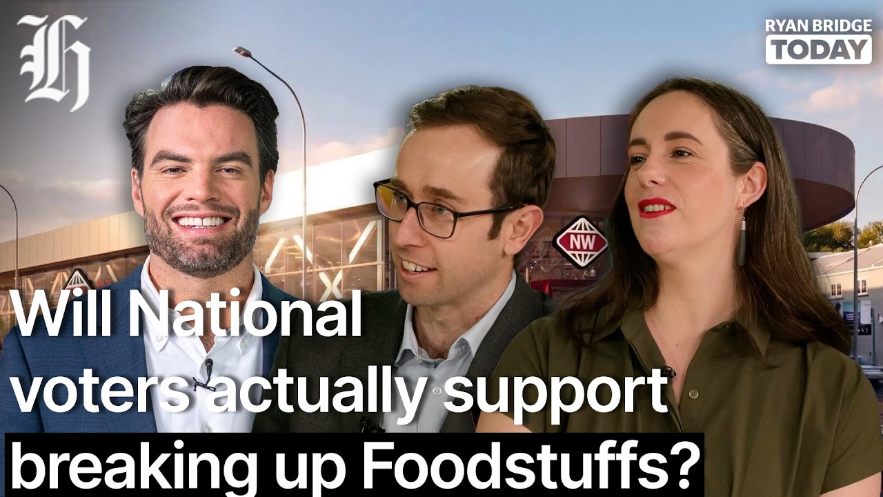 Действительно ли избиратели Национальной партии поддержат разделение Foodstuffs? | Райан Бридж СЕ...
