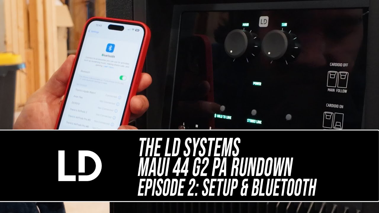 Станьте портативным! С LD Systems MAUI 44 G2 и Трэвисом Шэллоу: Эпизод 2, подробный обзор