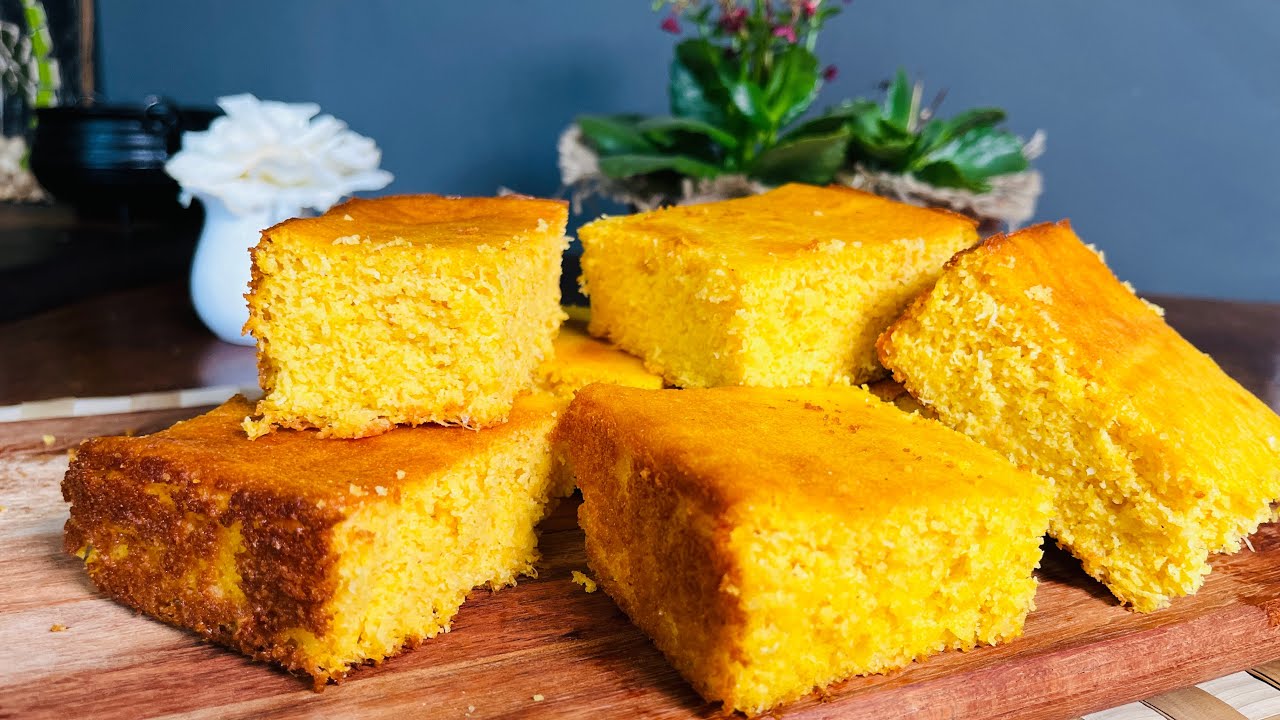 O verdadeiro BOLO PAMONHA |bolo de milho e fubá