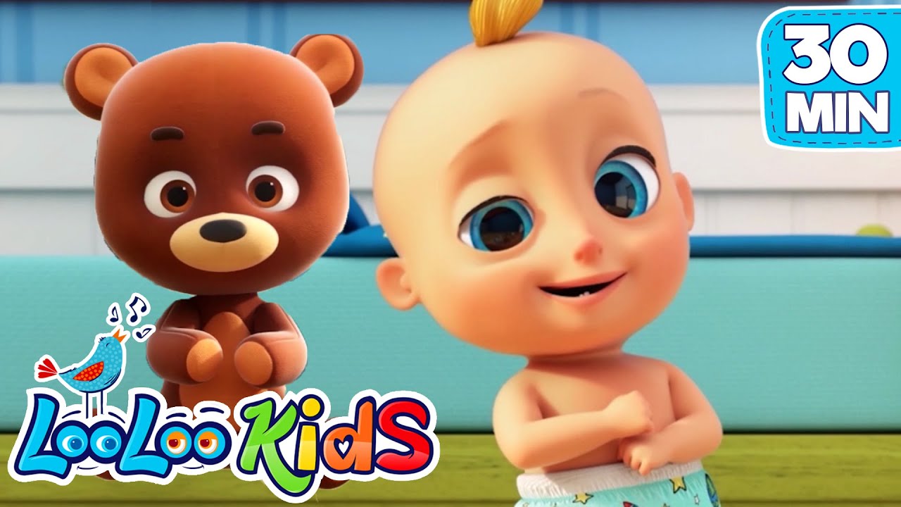 Wind the Bobbin Up  - S3EP17 Kindergarten Fun Highlights Compilation - LooLoo Kids Songs for Kids