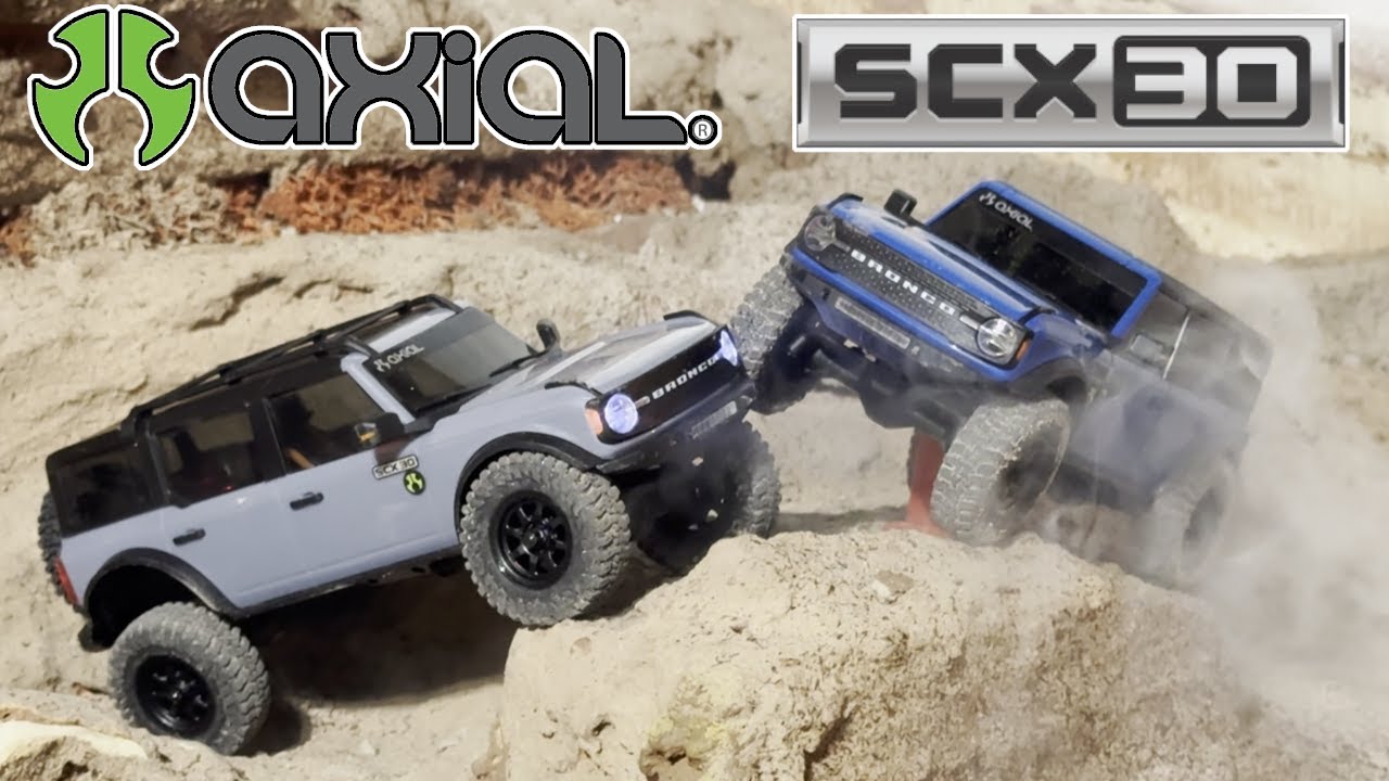 AXAIL SCX30 FORD BRONCO 1/30 SCALE 4X4 RTR: ПЕРВЫЕ ВПЕЧАТЛЕНИЯ И ОБЗОР