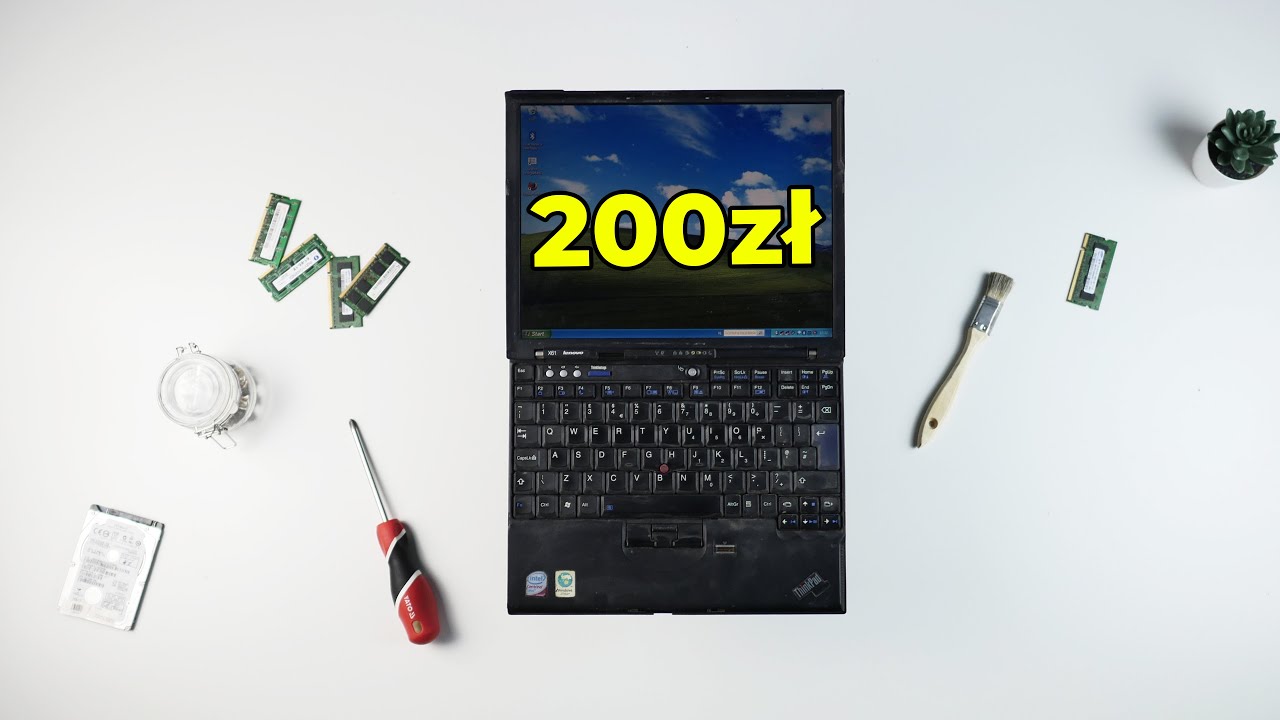 Odnawiam laptop za 200 zł 💻
