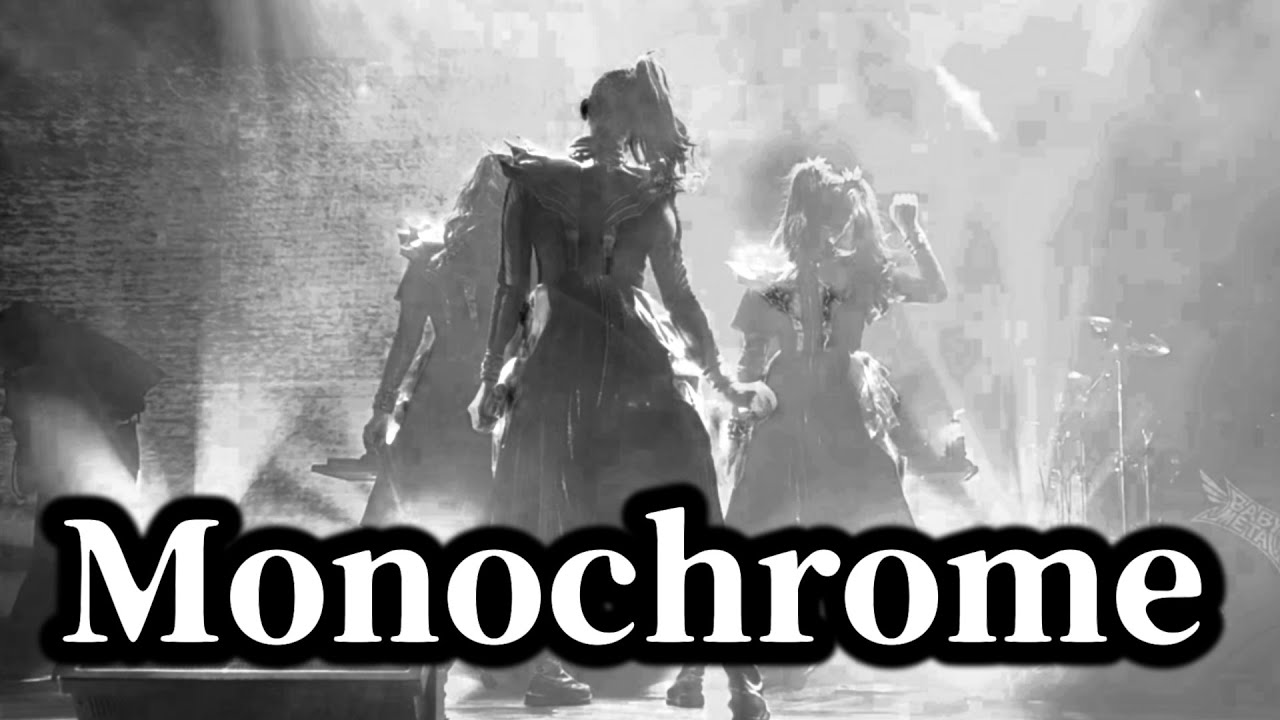 BABYMETAL - Monochrome - from Sabaton & BABYKLOK tours