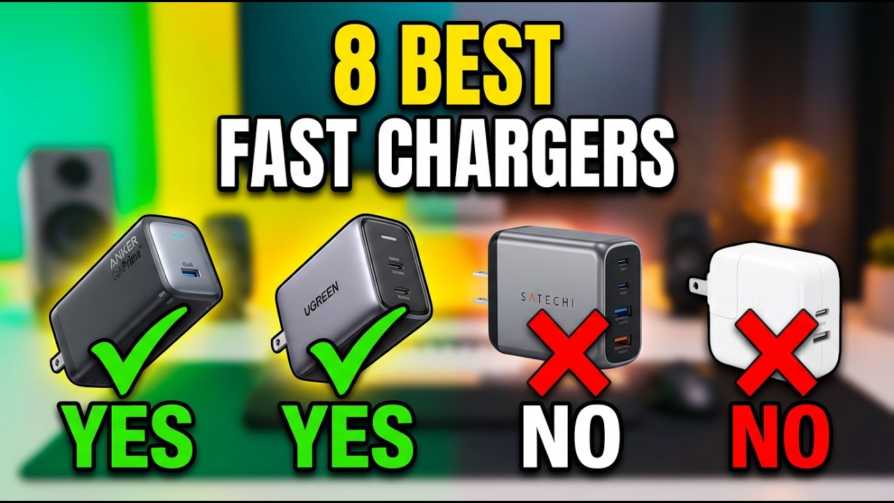 ✅Top 8: Top Fast Chargers for 2026 - The Leading Fast Chargers